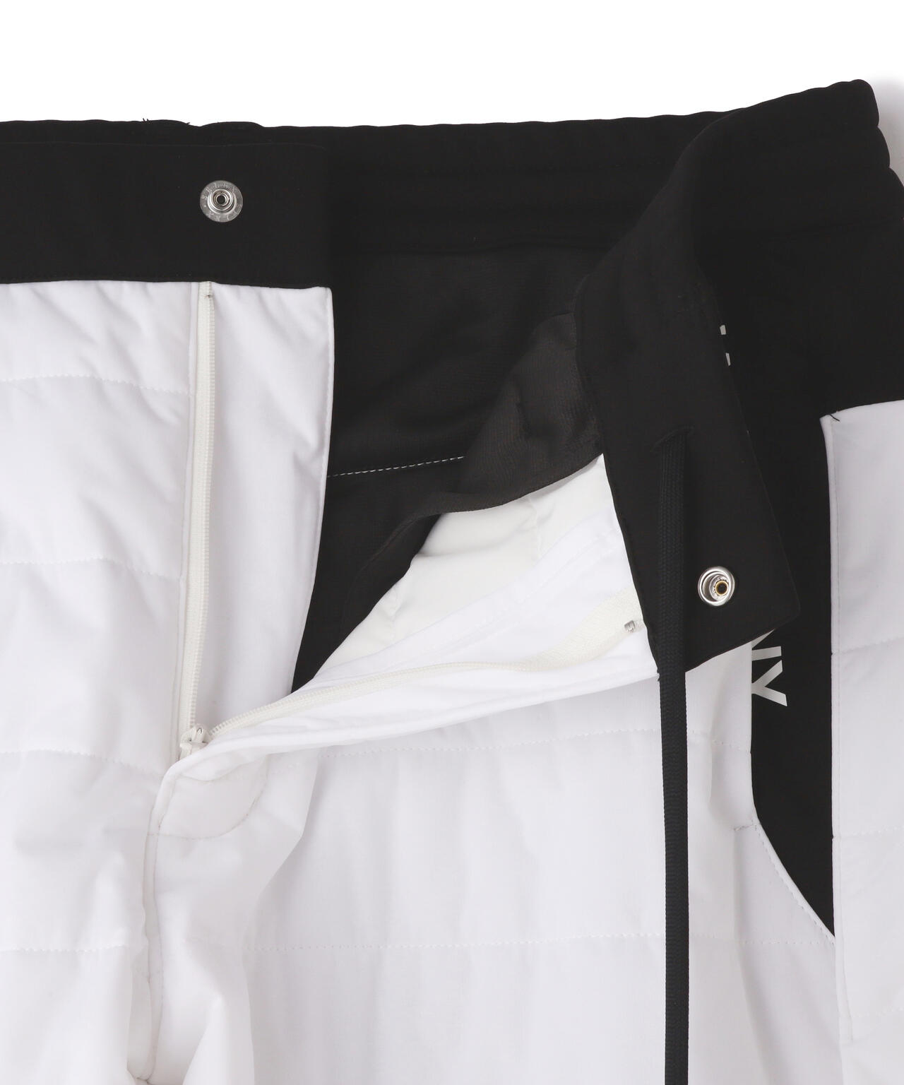 PEスムースラミネート中綿ロングパンツ