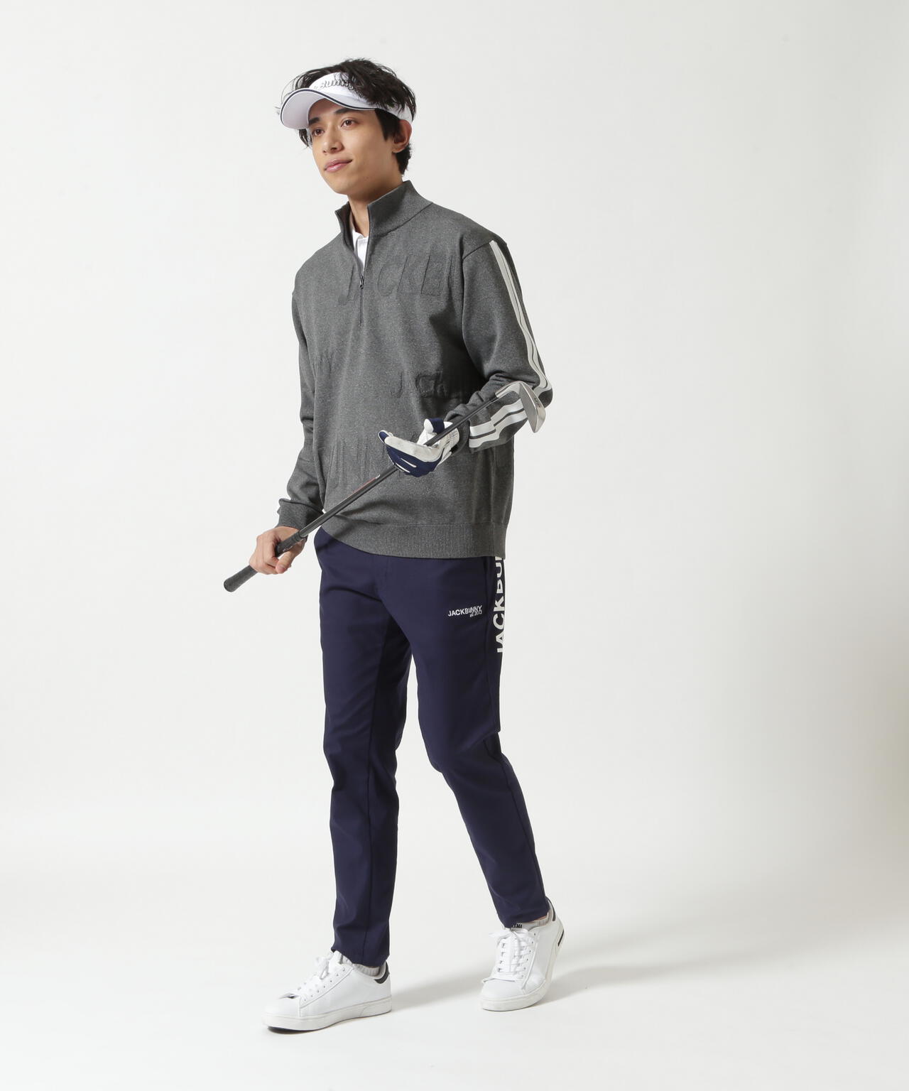 ジャックバニー セット販売　Lサイズ　 ポロシャツ　パンツ 楽天市場】ジャックバニー ポロシャツ メンズ（サイズ（S/M/L）M