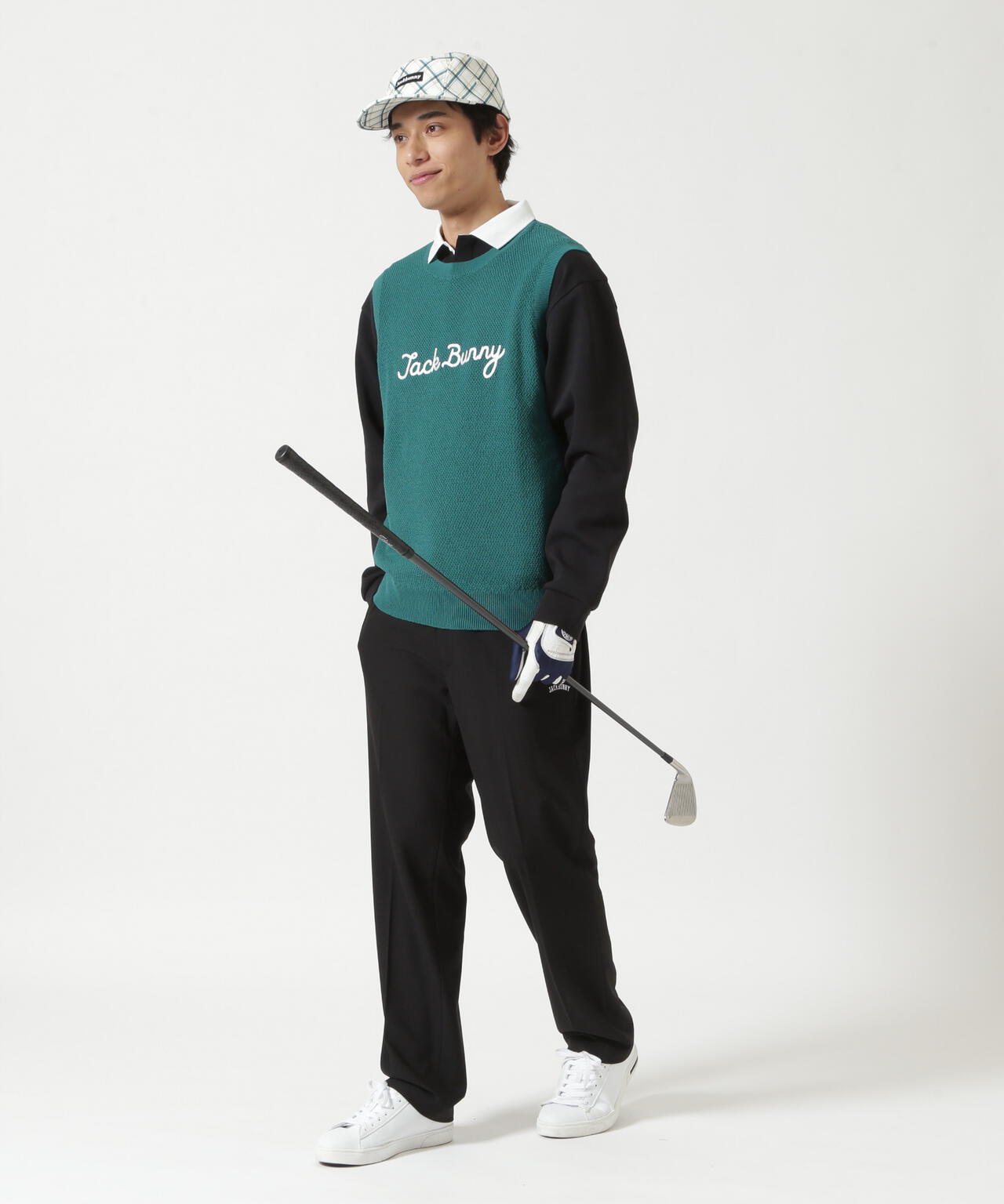 トリコットツイル　楽々美脚パンツ