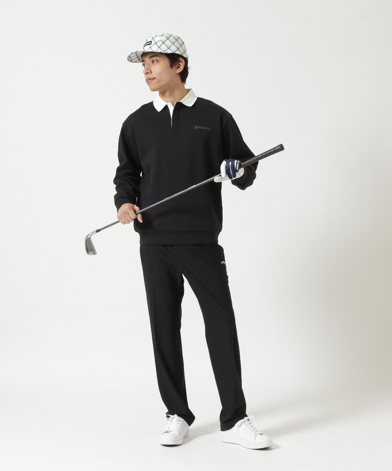 トリコットツイル　楽々美脚パンツ