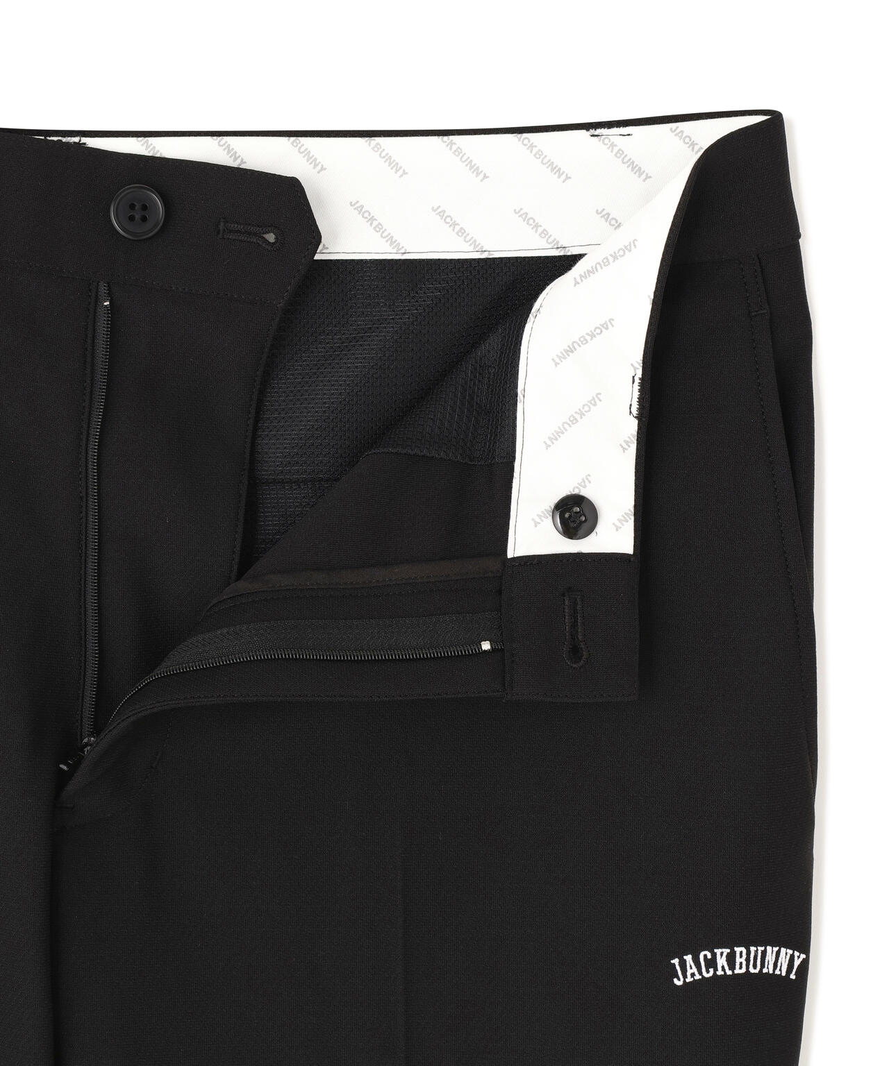 トリコットツイル　楽々美脚パンツ