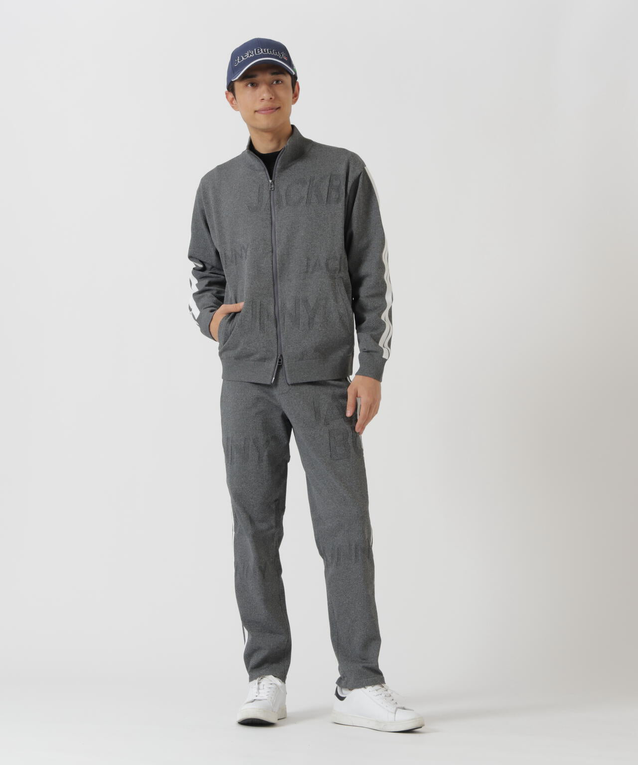 イージーケアPEロゴカノコニットパンツ | Jack Bunny!!（ジャック