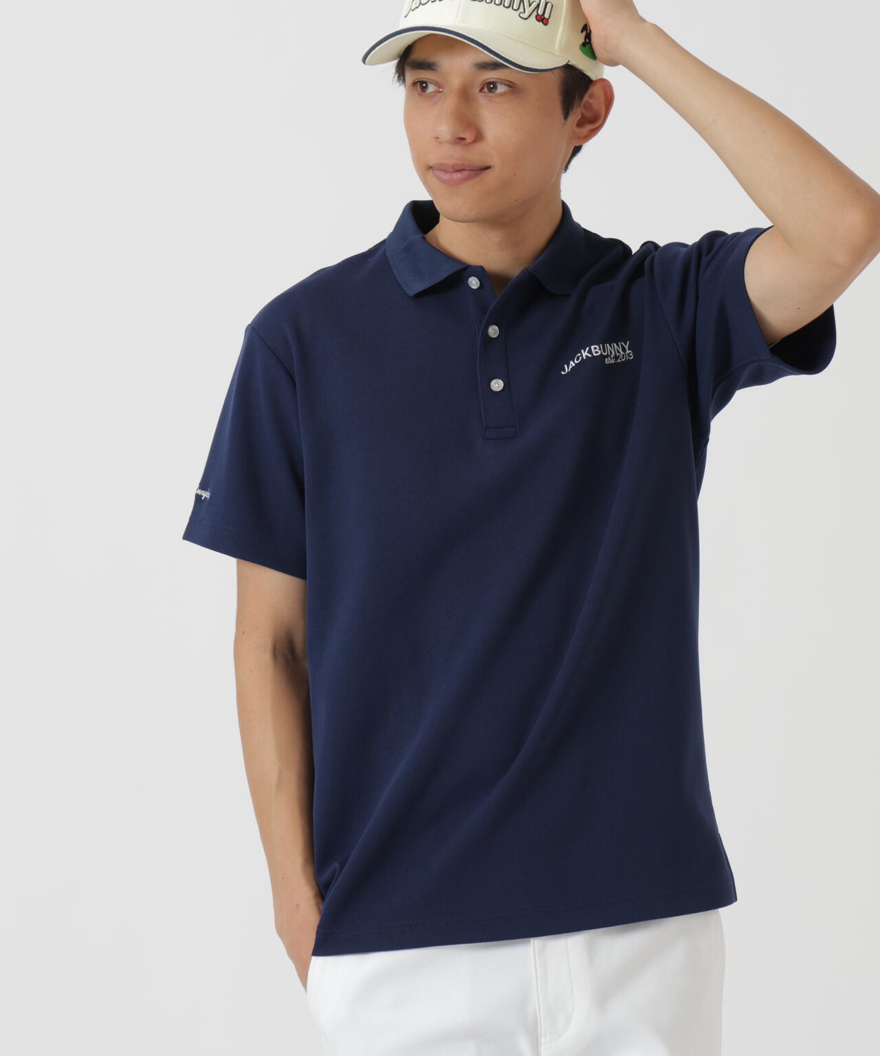 軽量ピンカリストレッチ半袖ポロシャツ | Jack Bunny!!（ジャック