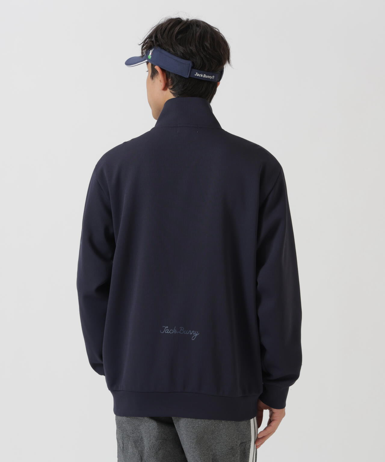 PEダンボールジップアップブルゾン
