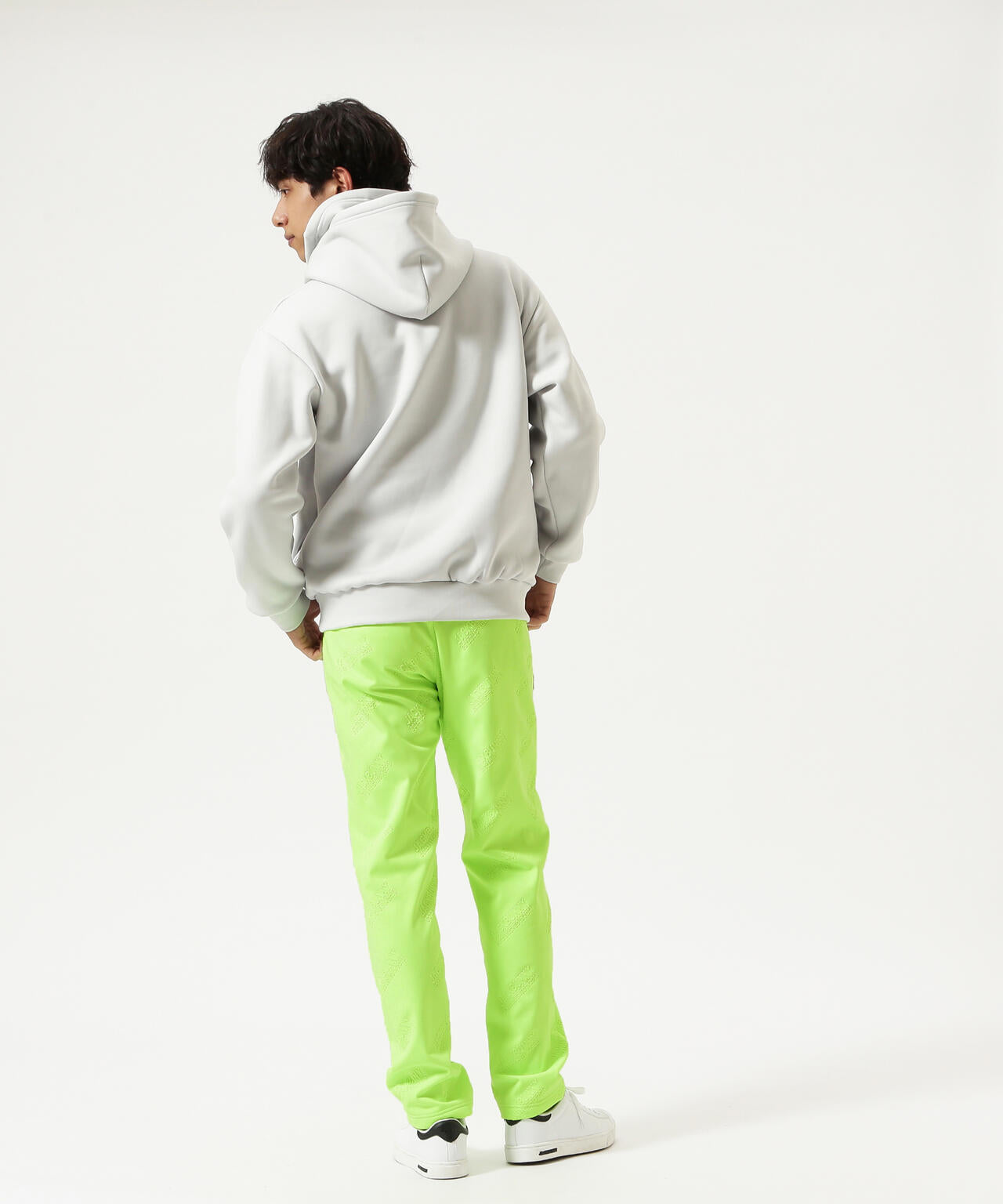 【JBMINT】KARUISHI バラクラバ一体型フーディプルオーバー