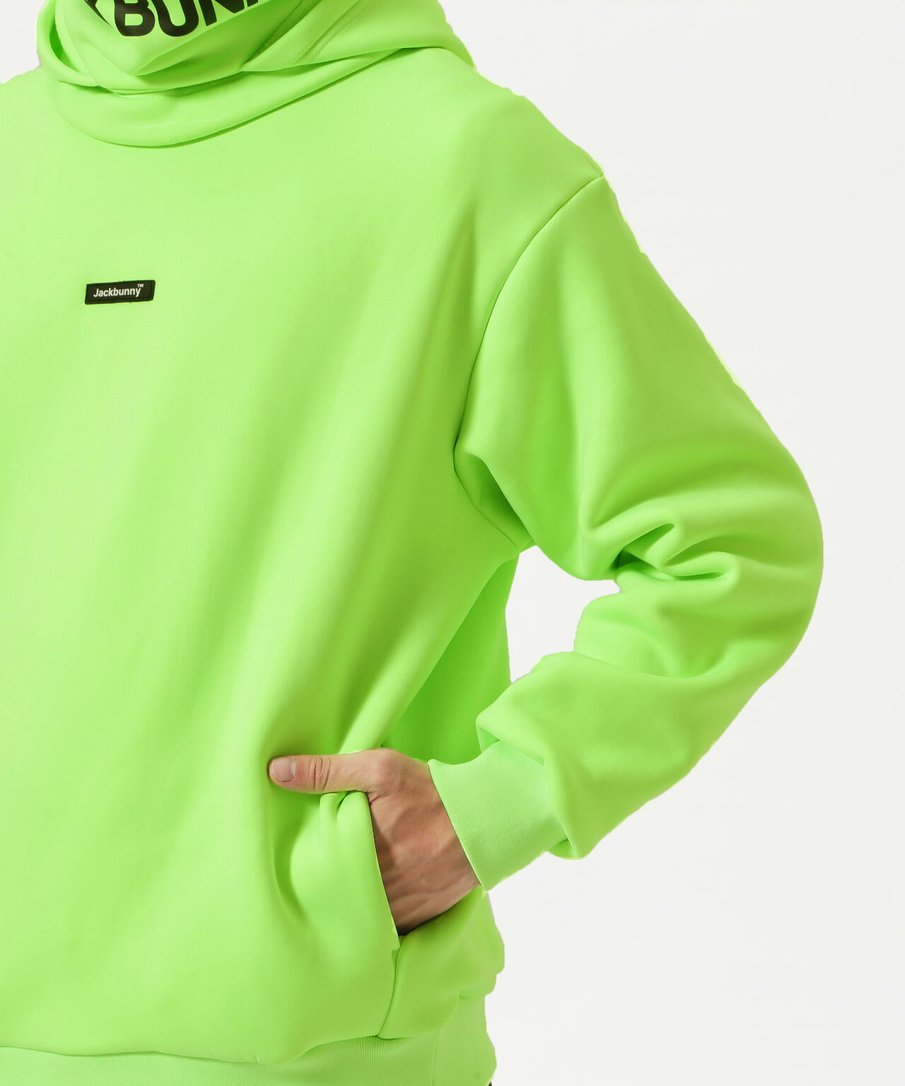 【JBMINT】KARUISHI バラクラバ一体型フーディプルオーバー