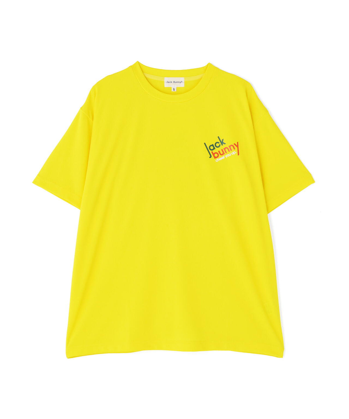 PEバックメッシュプリントTシャツ