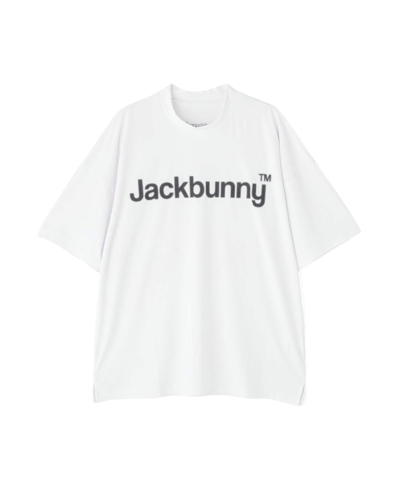 ハイストレッチ変形メッシュ半袖モックネックカットソー | Jack Bunny