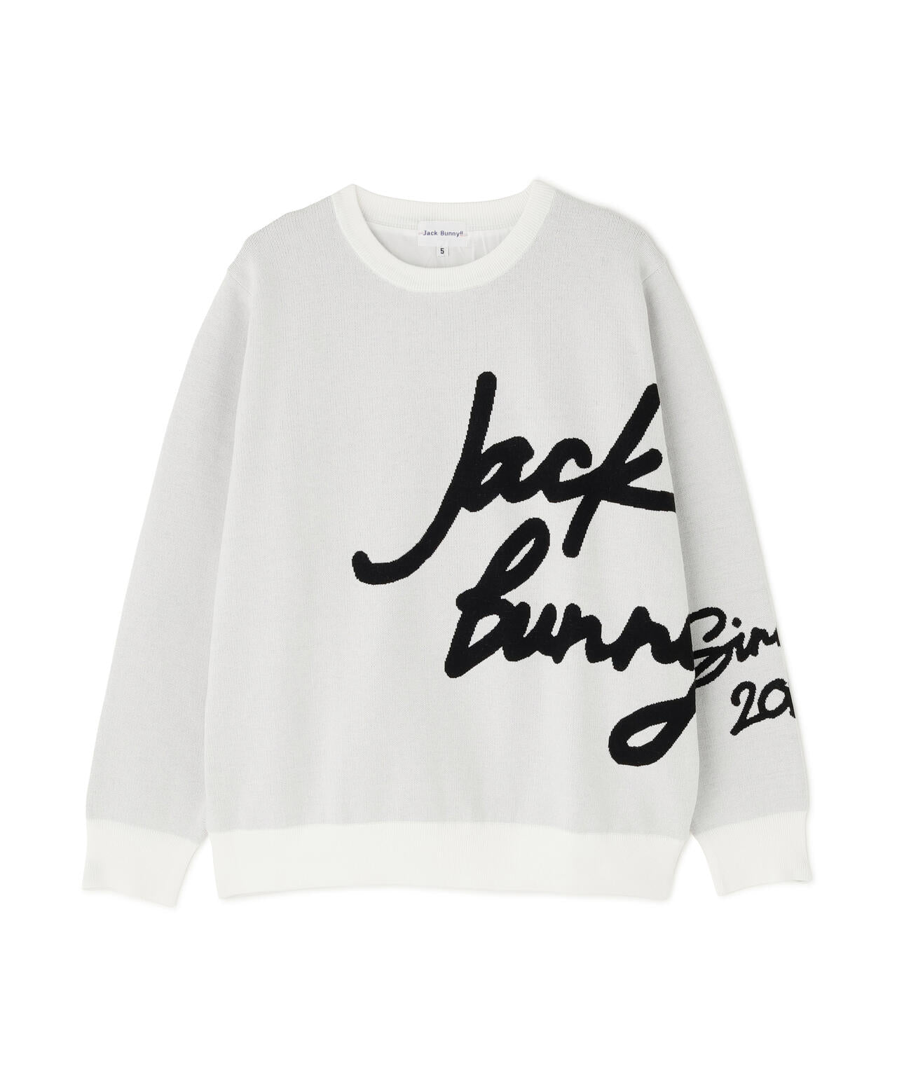 防風裏地付きクルーネックニットプルオーバー | Jack Bunny