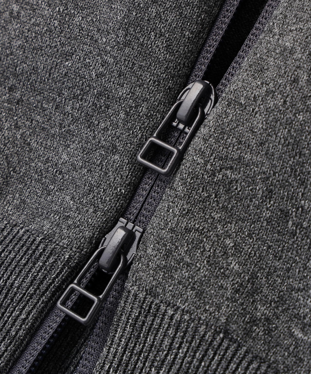 イージーケアPEロゴカノコフルジップニットブルゾン | Jack Bunny