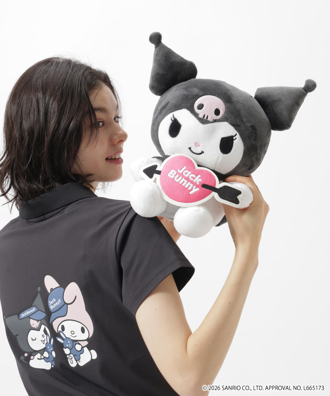 マイメロディ・クロミ コラボ】ドライバー用ヘッドカバー(460CC対応