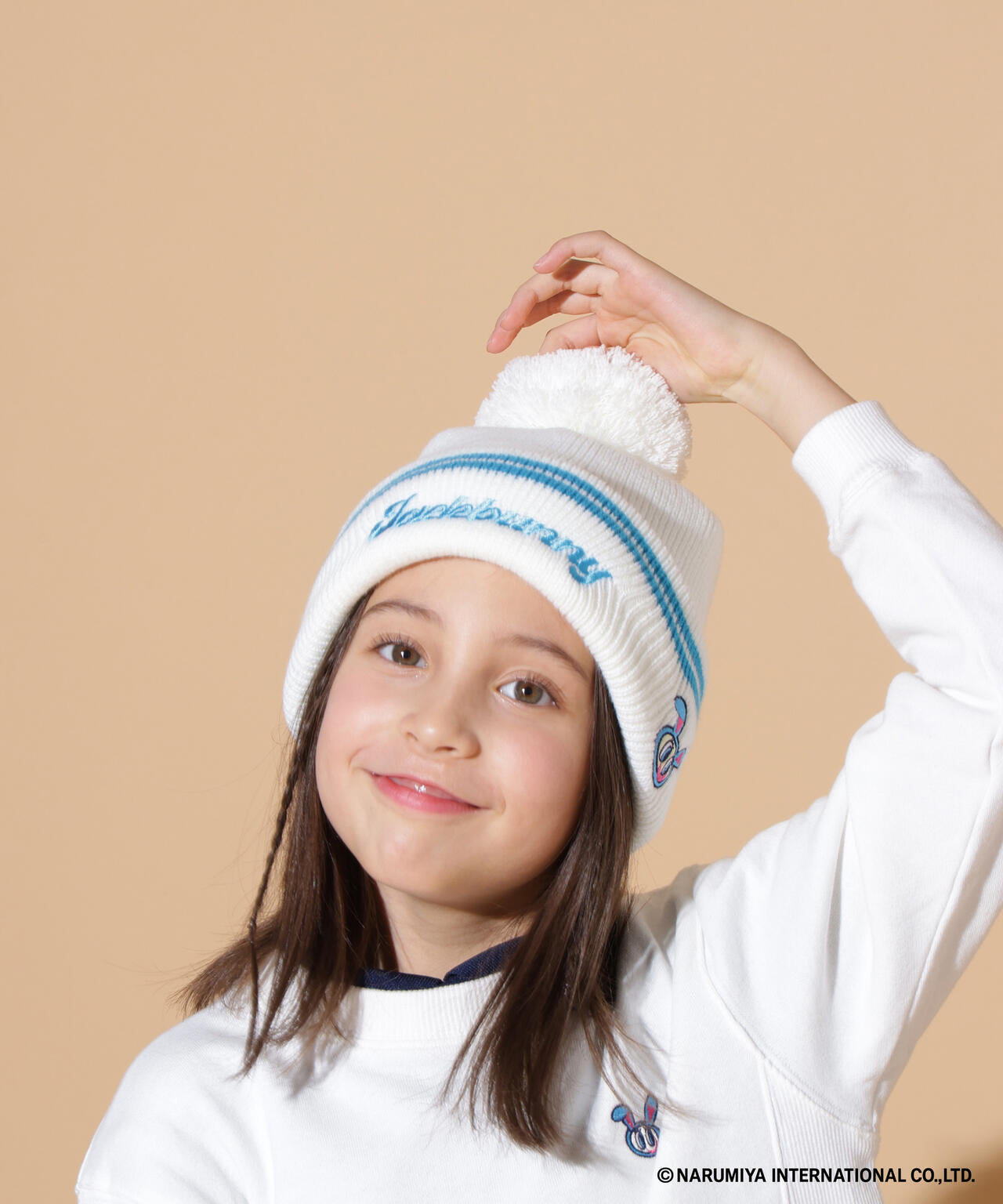 【一部店舗&公式オンライン限定】エンジェルブルーコラボニットキャップ (ジュニア)