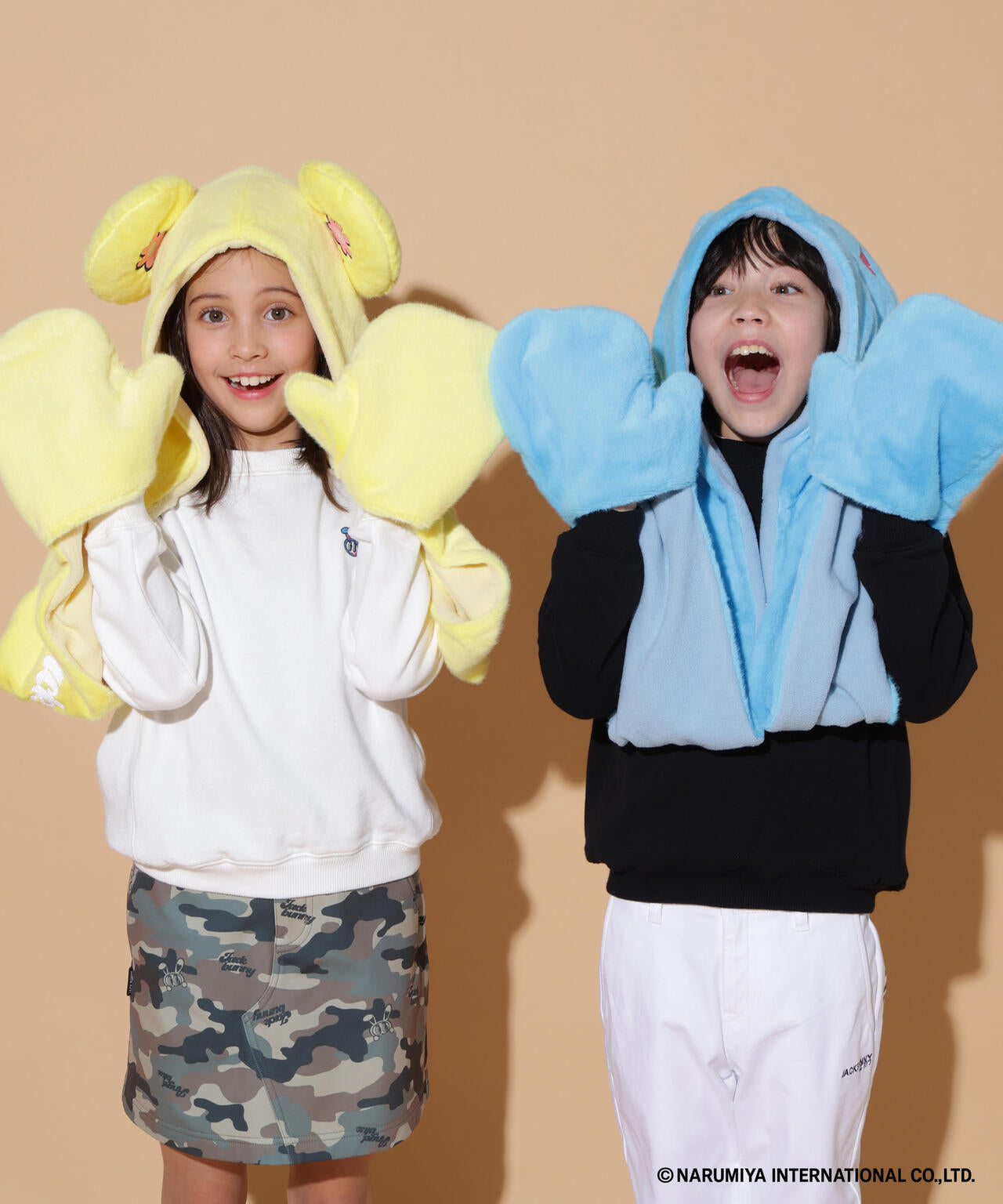 【一部店舗&公式オンライン限定】エンジェルブルーコラボマフラーキャップ (ジュニア)