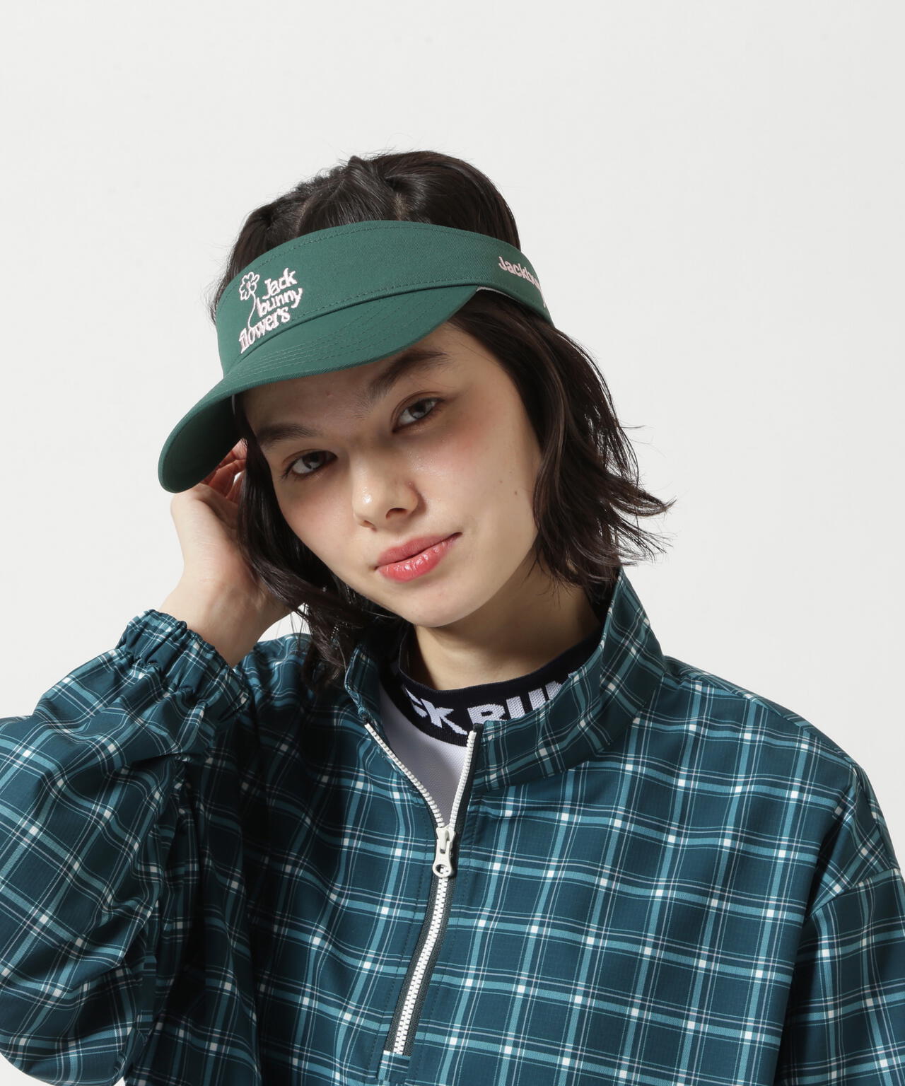 バイカラーバイザー (UNISEX)　