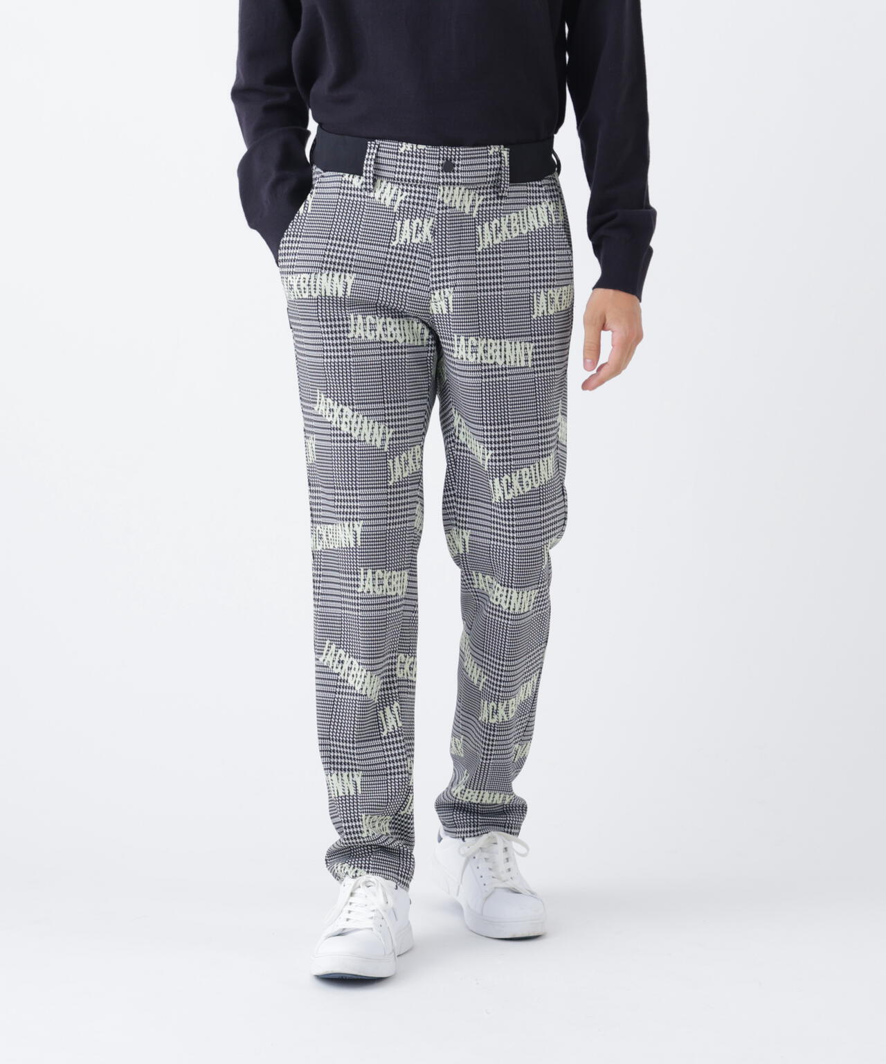 グレンチェックジャガードロングパンツ (MENS) | Jack Bunny