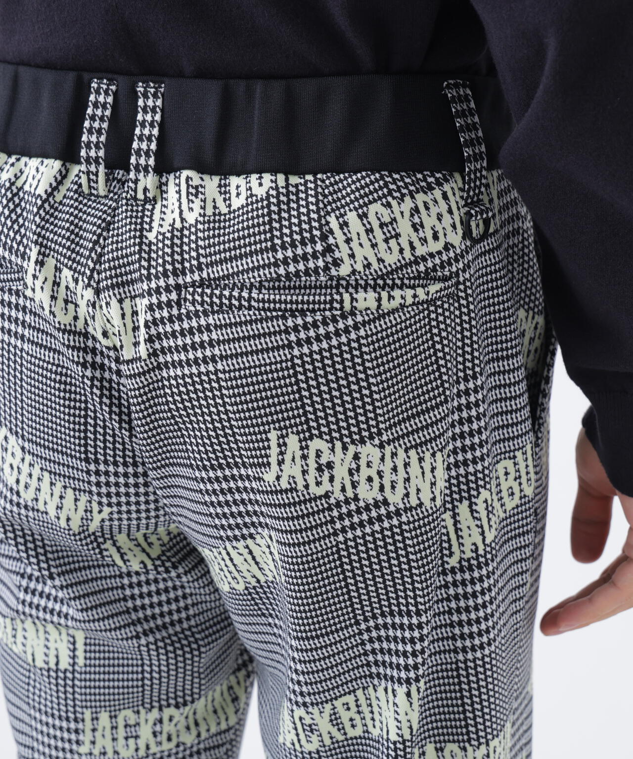 グレンチェックジャガードロングパンツ (MENS) | Jack Bunny