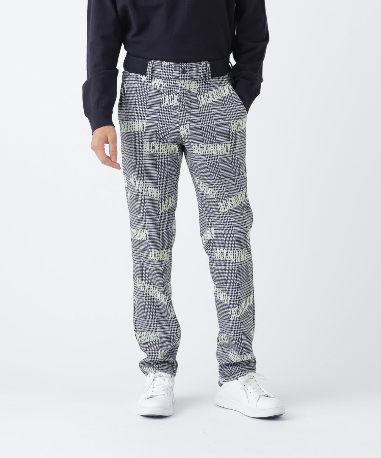 グレンチェックジャガードロングパンツ (MENS) | Jack Bunny