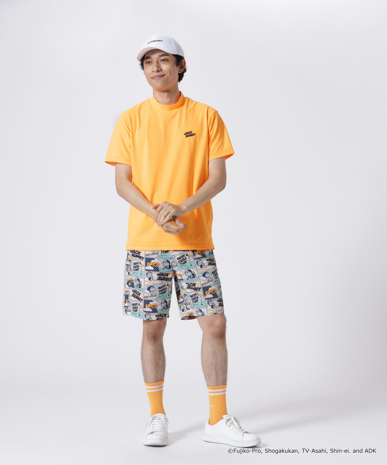 ドラえもん】ストレッチミニリップ 総柄ショートパンツ | Jack Bunny