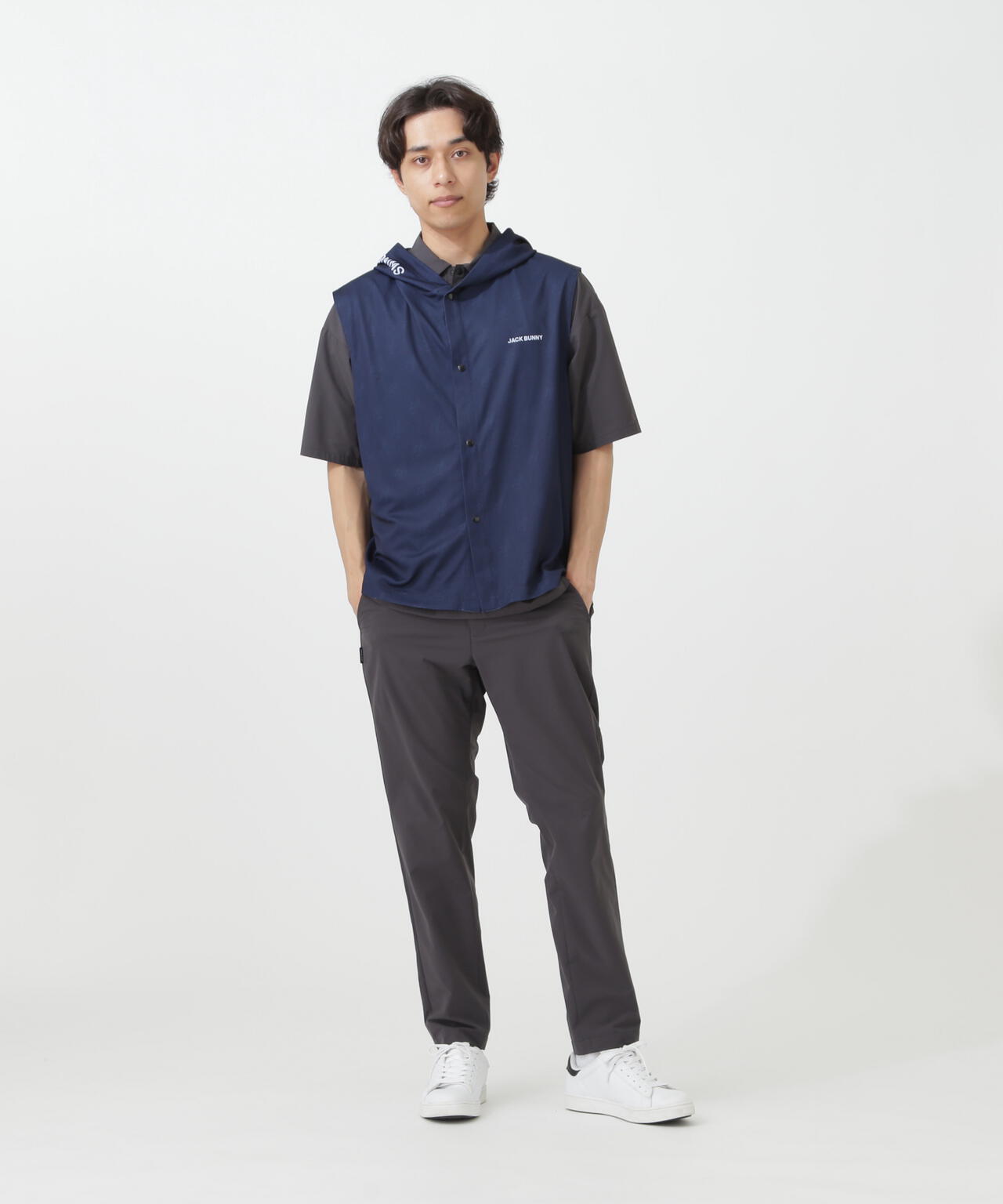 JACK BUNNY ダークネイビー ベスト クールメイカー冷却ベスト (UNISEX) | Jack Bunny!!（ジャックバニー