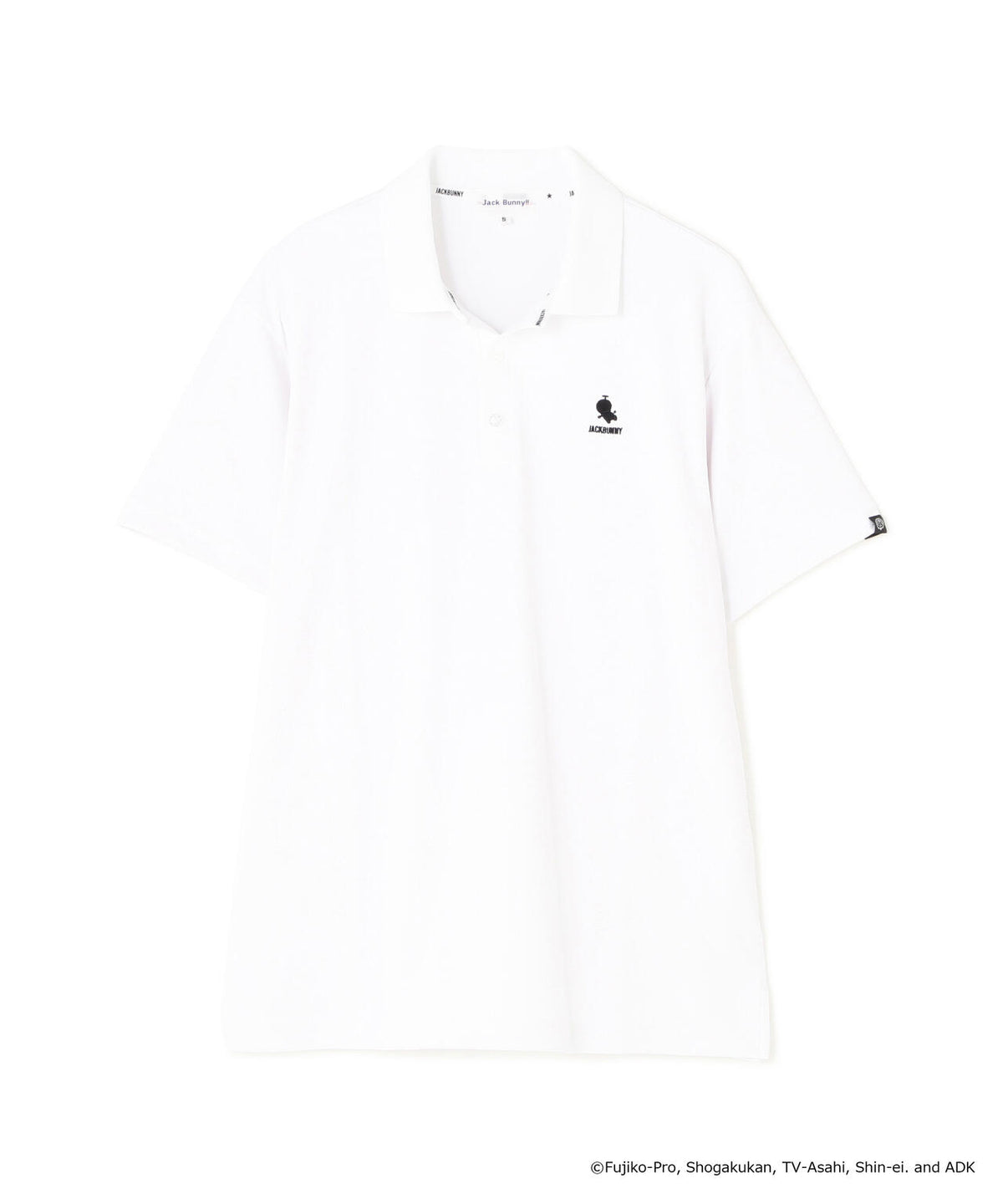 [ドラえもん] ポリエステルカノコ半袖ポロシャツ (MENS)