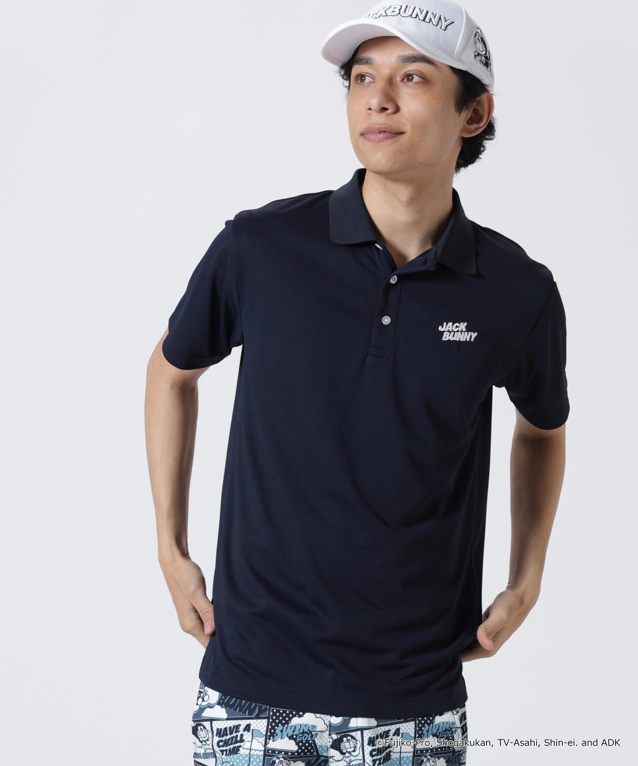 一部店舗&公式オンライン限定】【ドラえもん】PEカノコ半袖ポロシャツ