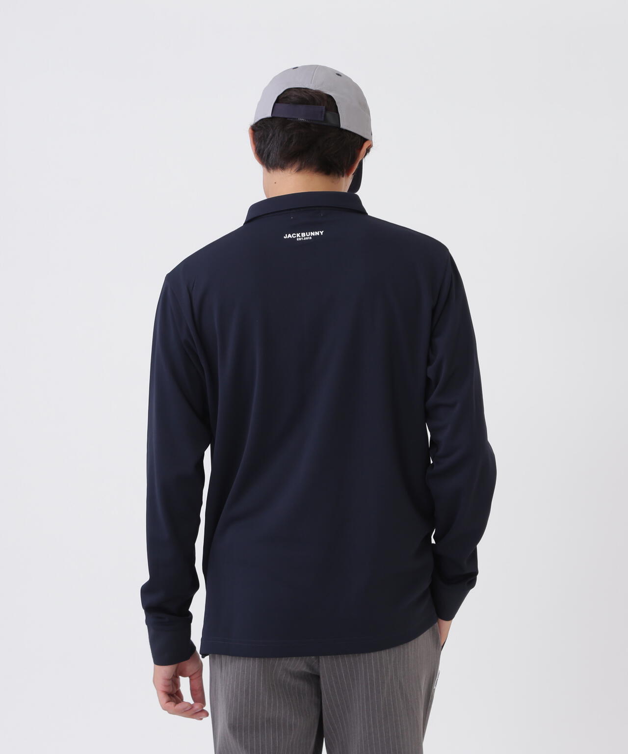 HyperHelixポンチ長袖ポロシャツ (MENS) | Jack Bunny!!（ジャック