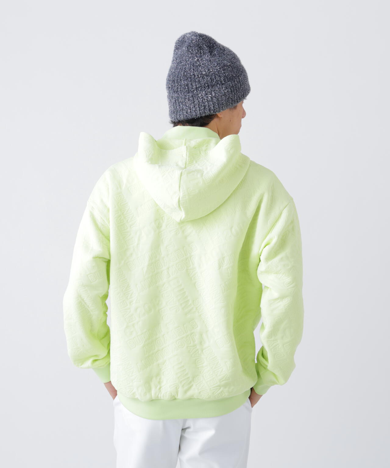 ロゴキルトジャージモックネックパーカー (MENS) | Jack Bunny