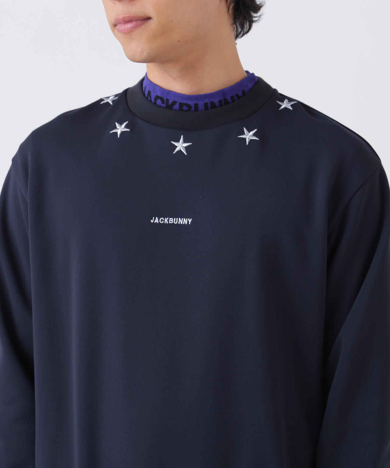 HyperHelixダンボール長袖クルーネックスウェット (MENS) | Jack Bunny