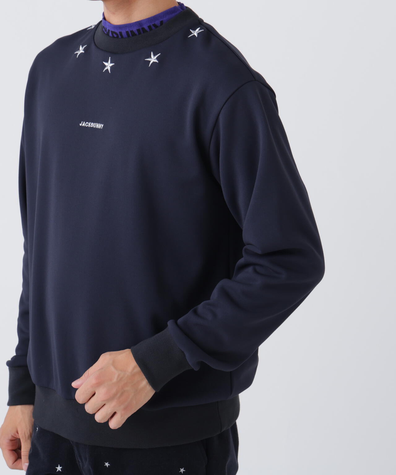 HyperHelixダンボール長袖クルーネックスウェット (MENS) | Jack Bunny