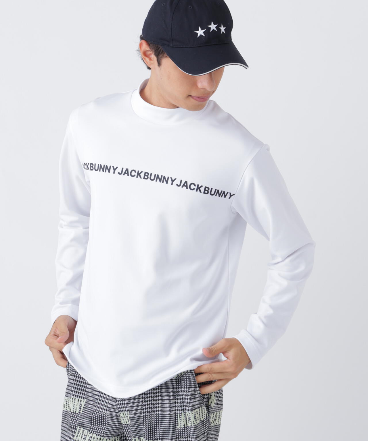 EPIXソフトタッチ&ストレッチ長袖モックネック (MENS) | Jack Bunny