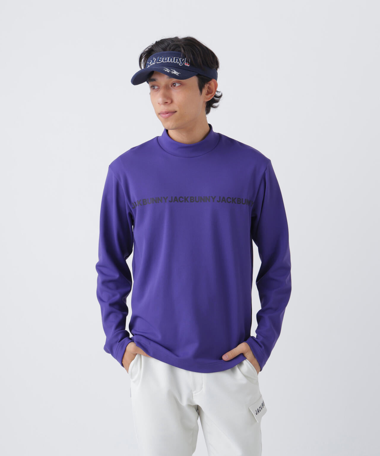 JACK BUNNY 長袖　サイズ5 3枚セット EPIXソフトタッチ&ストレッチ長袖モックネック (MENS) | Jack Bunny