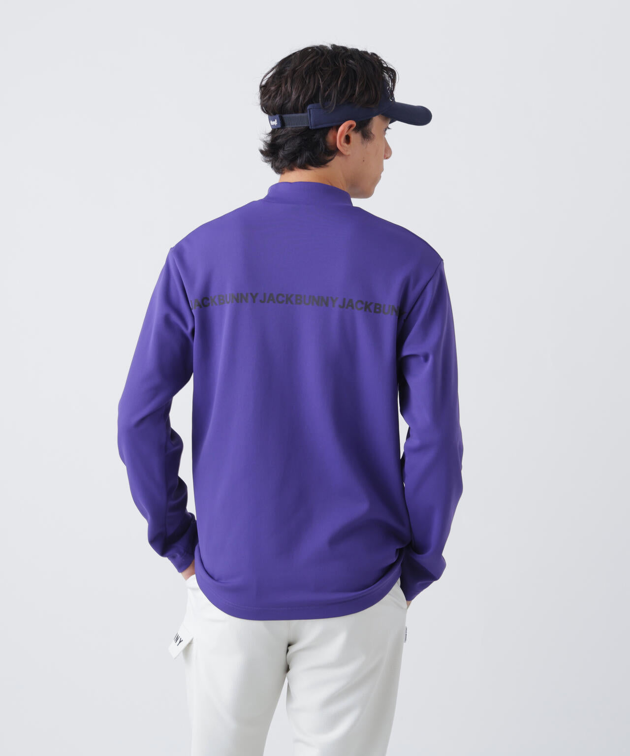 EPIXソフトタッチ&ストレッチ長袖モックネック (MENS) | Jack Bunny
