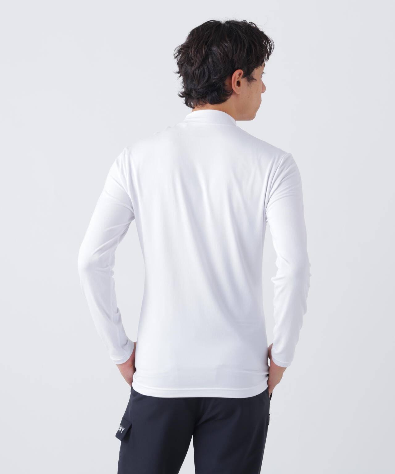 ソフトタッチ起毛長袖モックネックインナー (MENS) | Jack Bunny