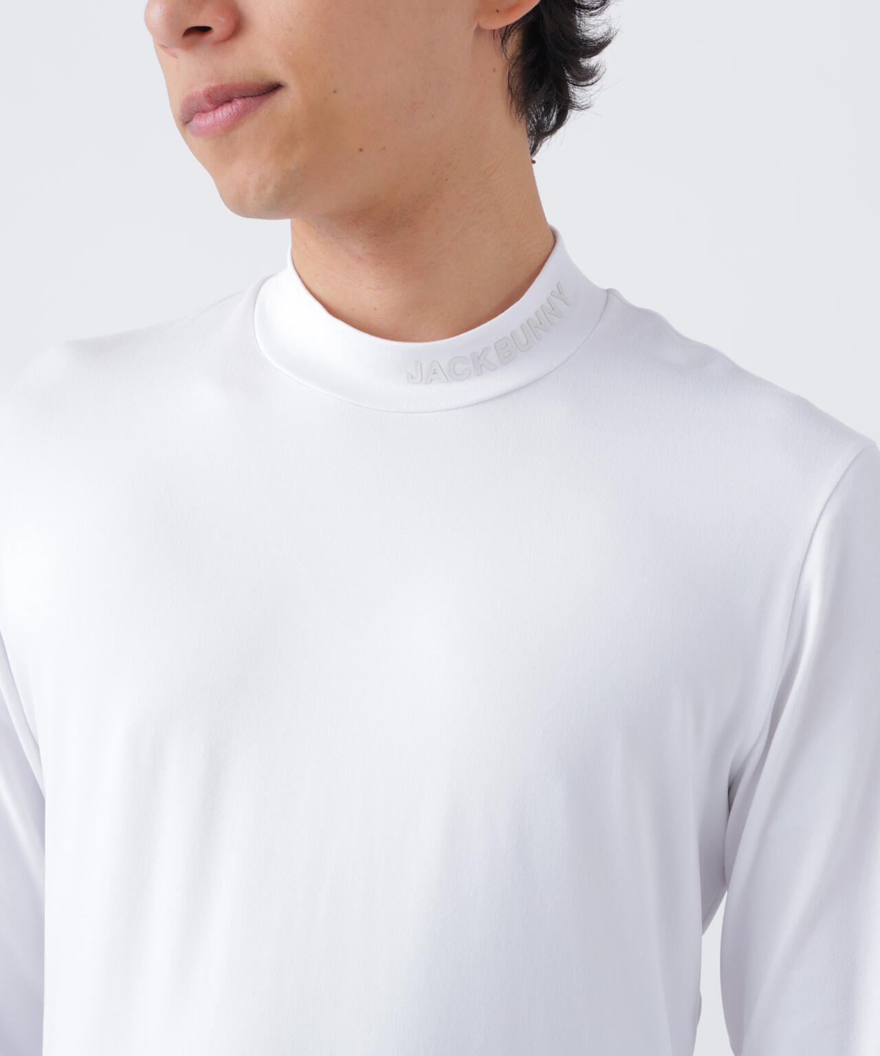 ソフトタッチ起毛長袖モックネックインナー (MENS) | Jack Bunny
