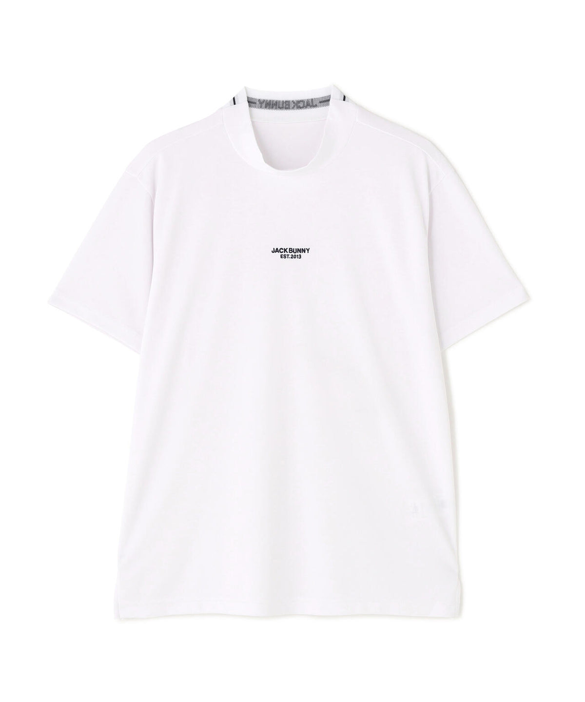 サンベールUVカットカノコ半袖モックネックカットソー