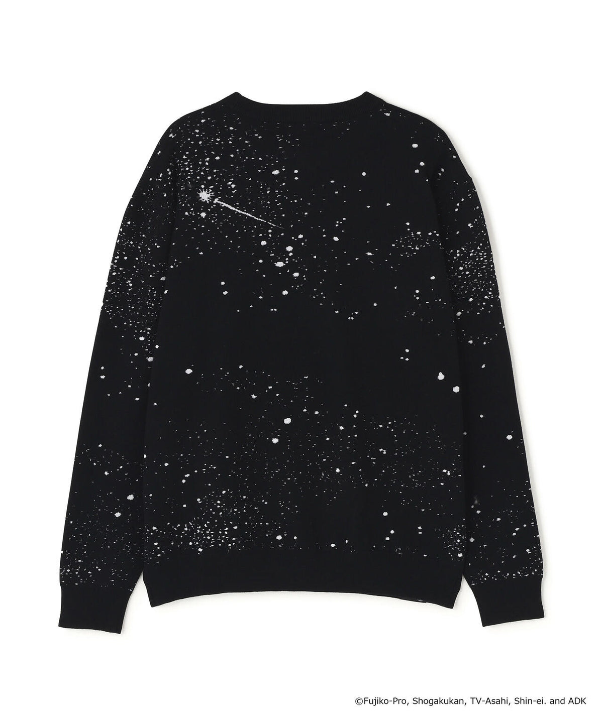 [ドラえもん] Starジャガードクルーネックニットプルオーバー (MENS)