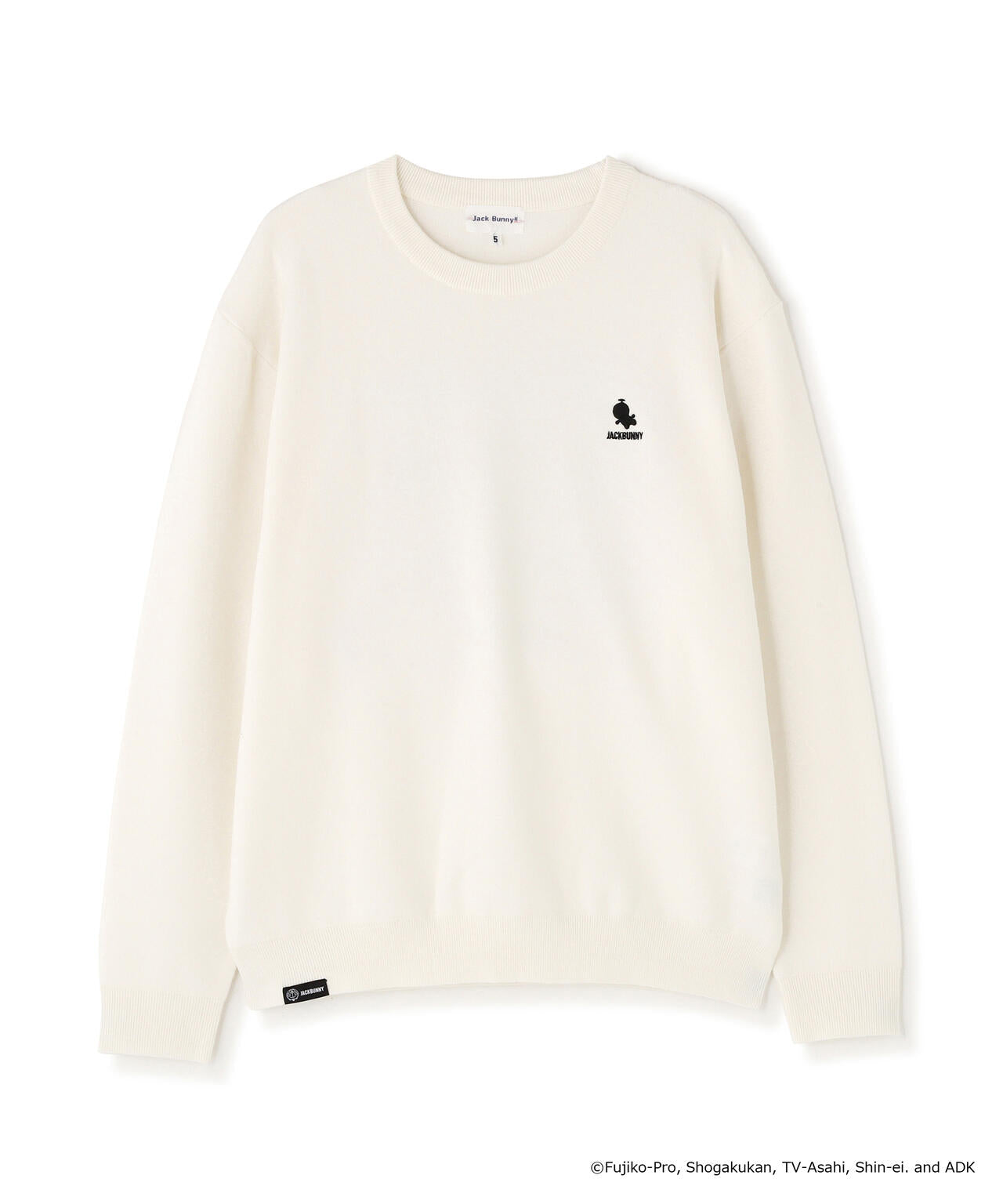 ドラえもん] Starジャガードクルーネックニットプルオーバー (MENS