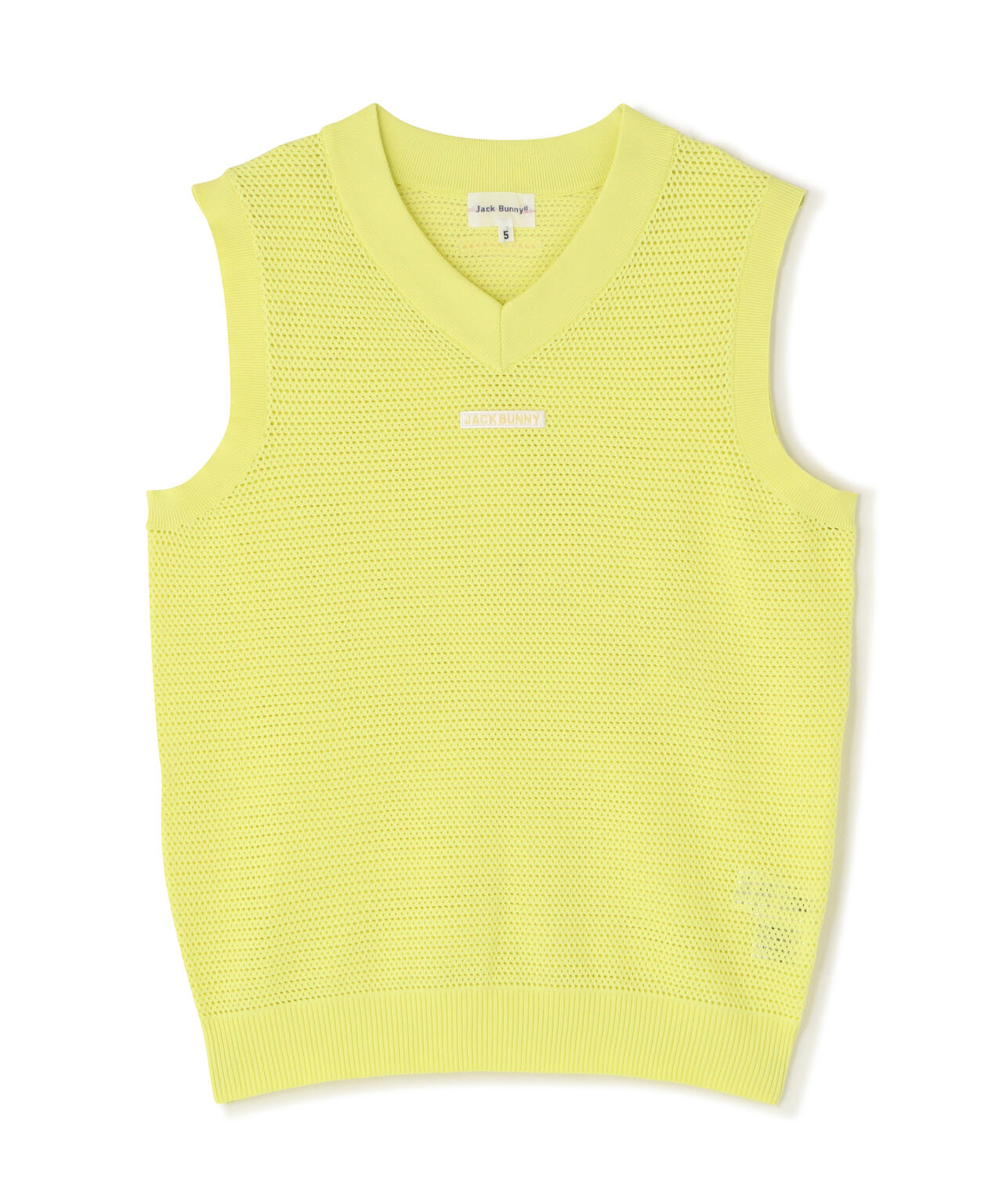 イージーケアキューブメッシュVネックニットベスト (MENS) | Jack