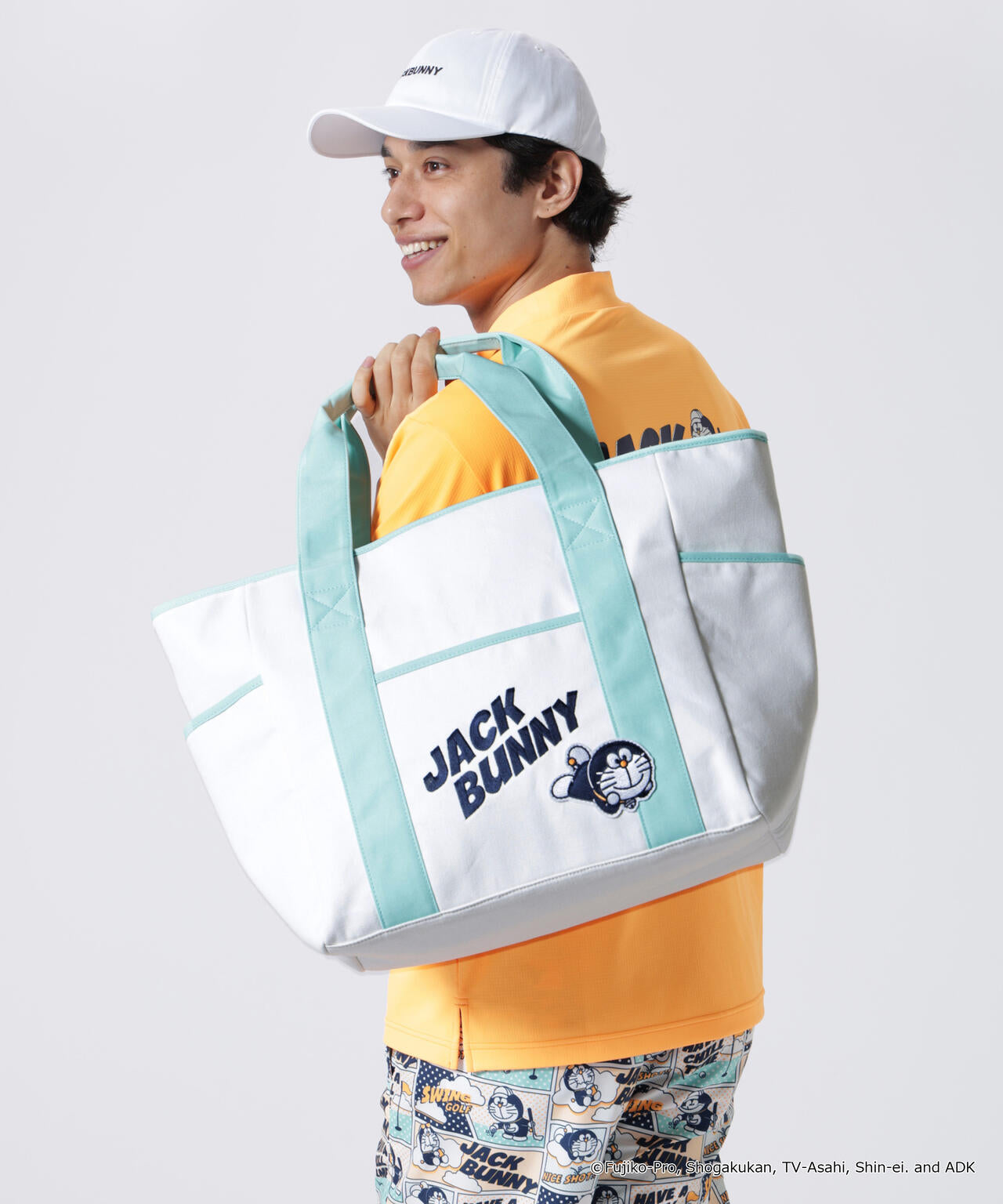 ドラえもん】ワッペントートバッグ (UNISEX) | Jack Bunny!!（ジャック