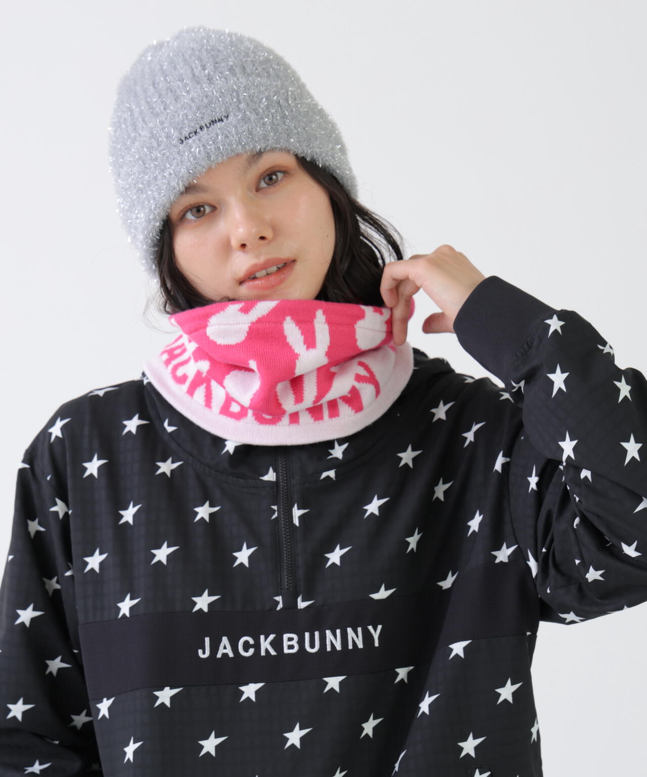 うさぎニットネックウォーマー (UNISEX) | Jack Bunny!!（ジャック