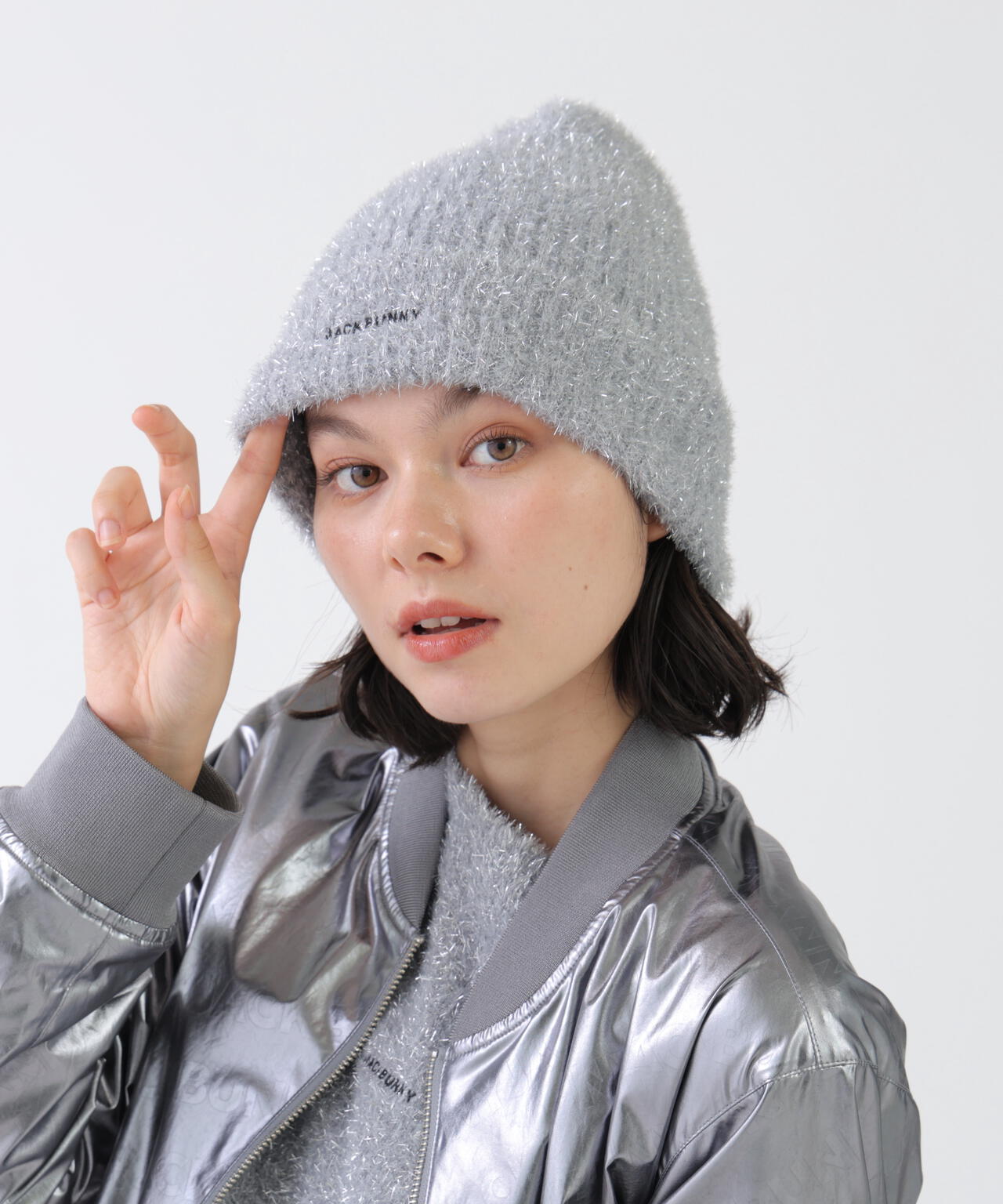 新品未使用 24AW エディットフォールル アルパカMIXシャギーニットキャップ シャギーニットキャップ (UNISEX) | Jack Bunny!!（ジャックバニー