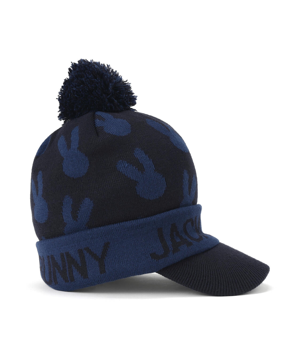 Jack Bunny!! キャップ・バイザー・ニット帽セット うさぎニットキャップ (UNISEX) | Jack Bunny!!（ジャックバニー