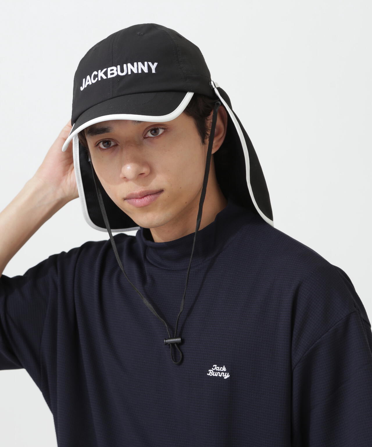 3WAYサンシールドキャップ (UNISEX) | Jack Bunny!!（ジャックバニー