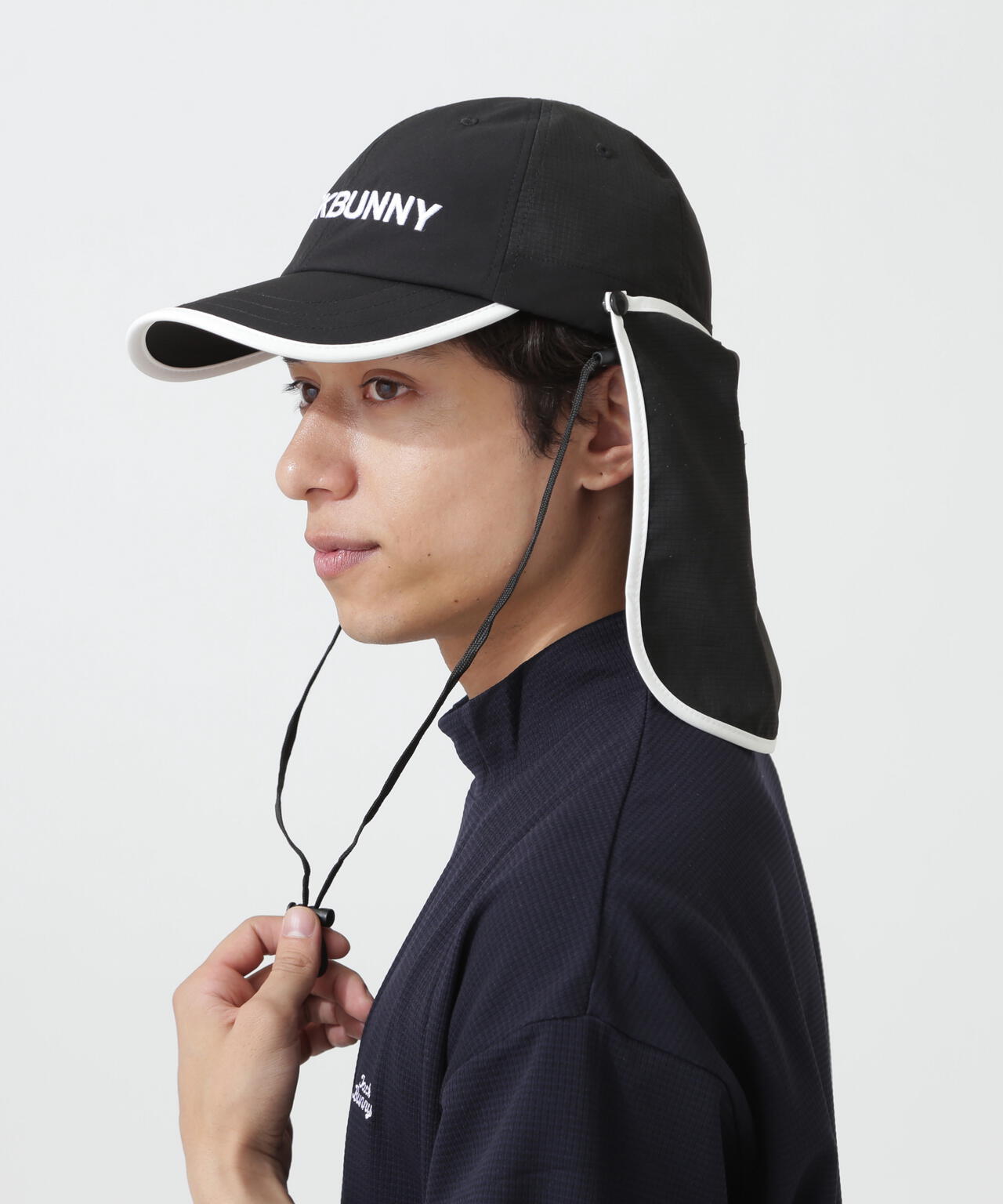 3WAYサンシールドキャップ (UNISEX) | Jack Bunny!!（ジャックバニー