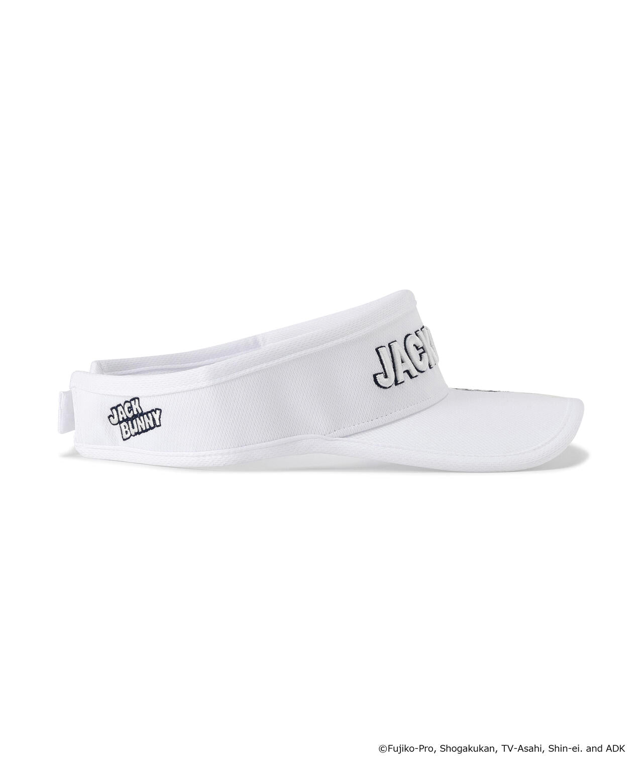 ☆新品☆ジャックバニー ドラえもん ドラミちゃん サンバイザー ゴルフ ホワイト ドラえもん】サンバイザー (UNISEX) | Jack Bunny!!（ジャックバニー