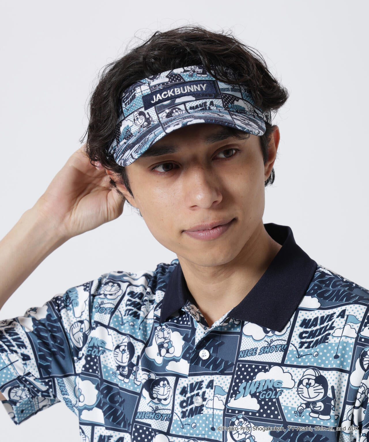 ドラえもん】総柄サンバイザー (UNISEX) | Jack Bunny!!（ジャック