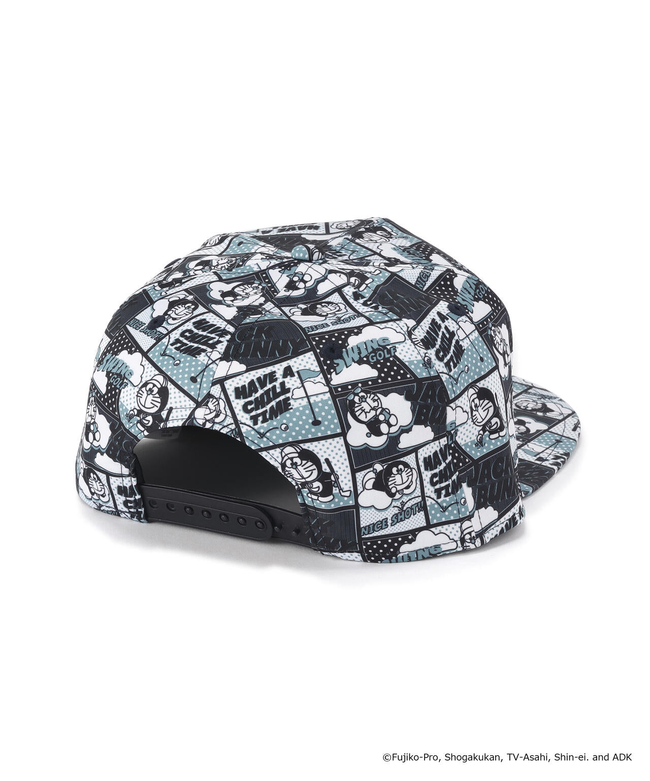 【ドラえもん】総柄平つばキャップ (UNISEX)