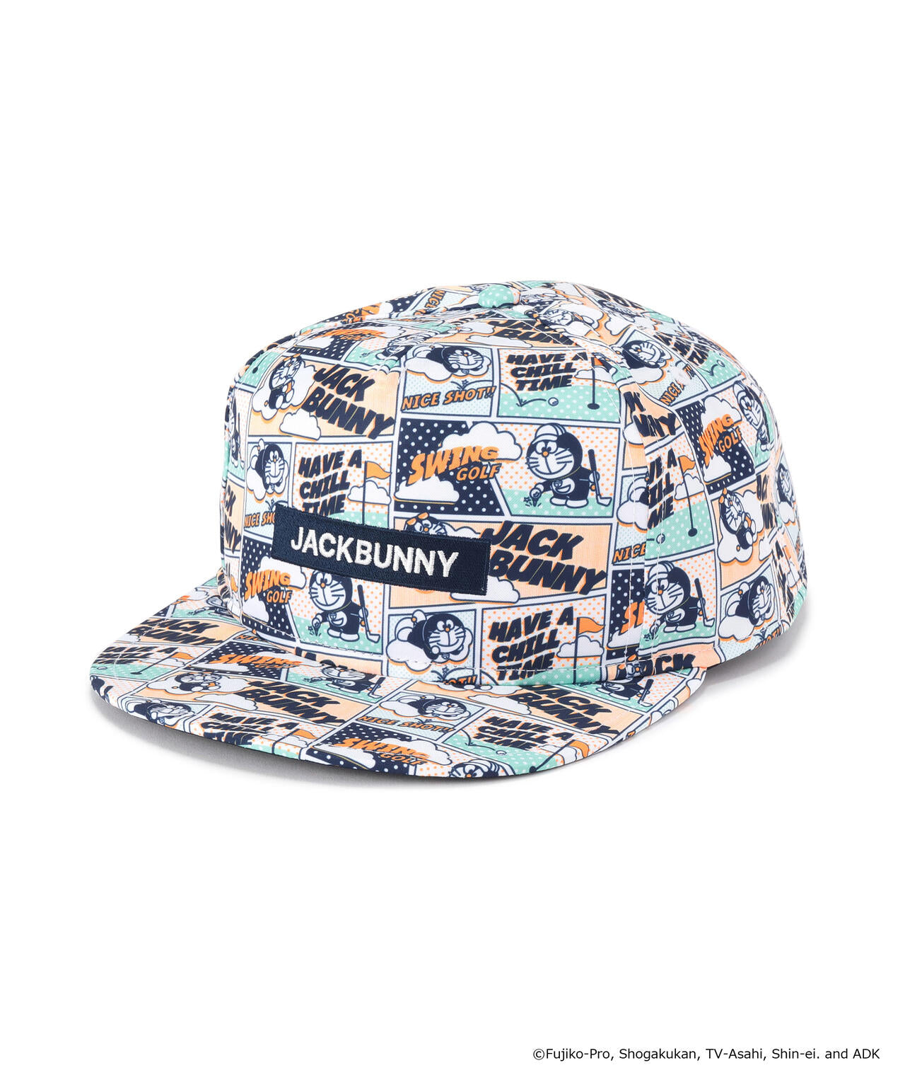 ドラえもん】総柄平つばキャップ (UNISEX) | Jack Bunny!!（ジャック