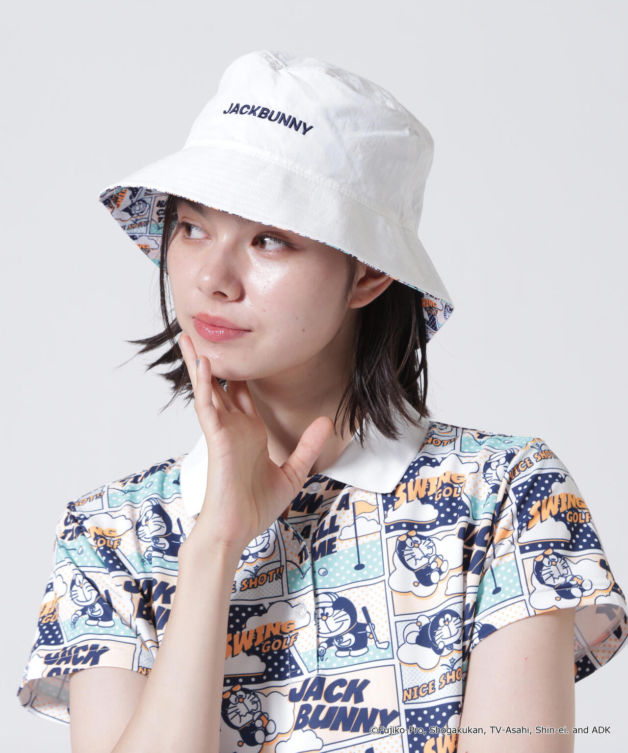 ドラえもん】リバーシブルバケットハット (UNISEX) | Jack Bunny