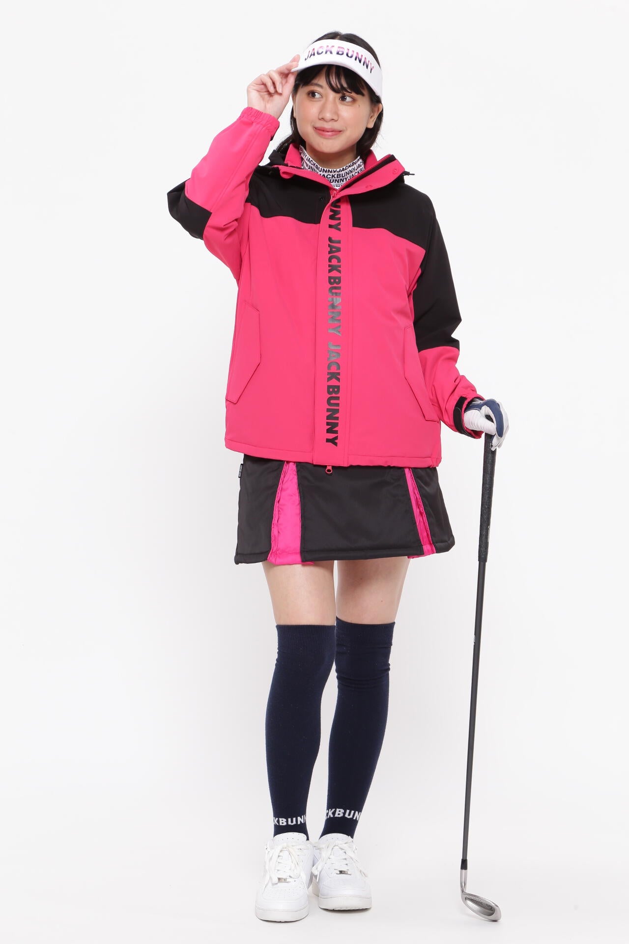 second layer ピンクジャケット 魔法 ジャージジャケット PI (プラスサイズモデルVer.) – ACDC RAG